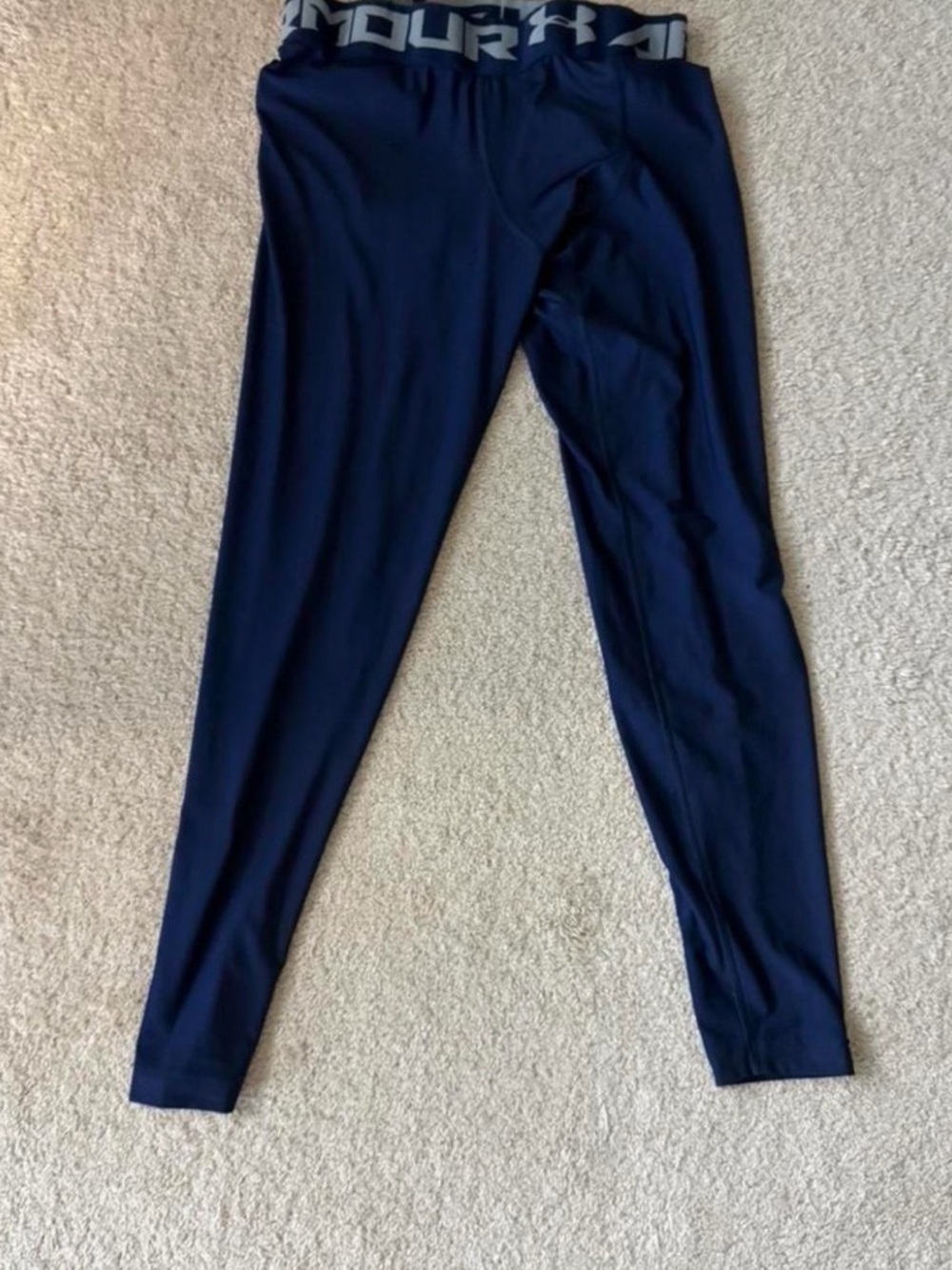 Under Armour Navy and Gray Men's Performance Boxer Briefs - Picture 2 of 4